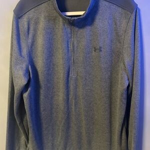 Under Armour Men’s Gray Quarter-Zip Cardigan Sweater